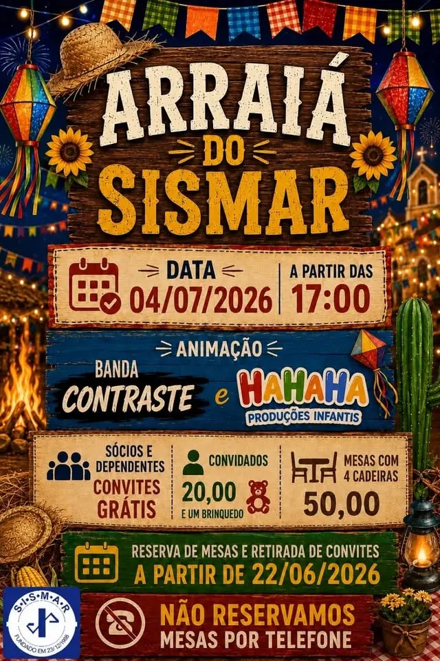 Arraiá do SISMAR 