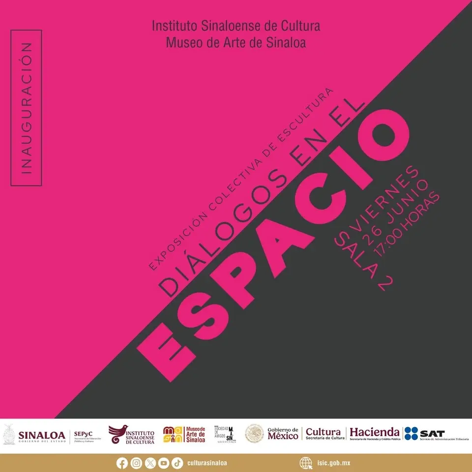 Inauguración: Diálogos en el espacio. Colectiva de escultura
