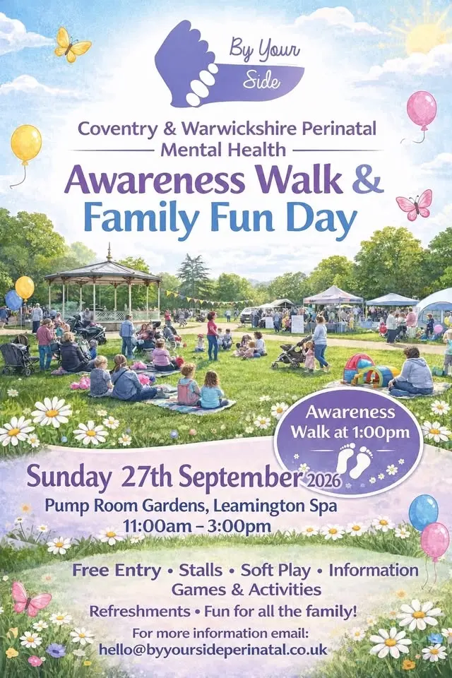 Coventry & Warwickshire Perinatal Mental Health Awareness Walk and Family Fun Day