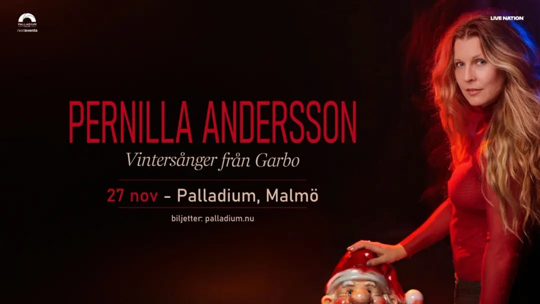 Pernilla Andersson - Vintersånger från Garbo | Palladium, Malmö