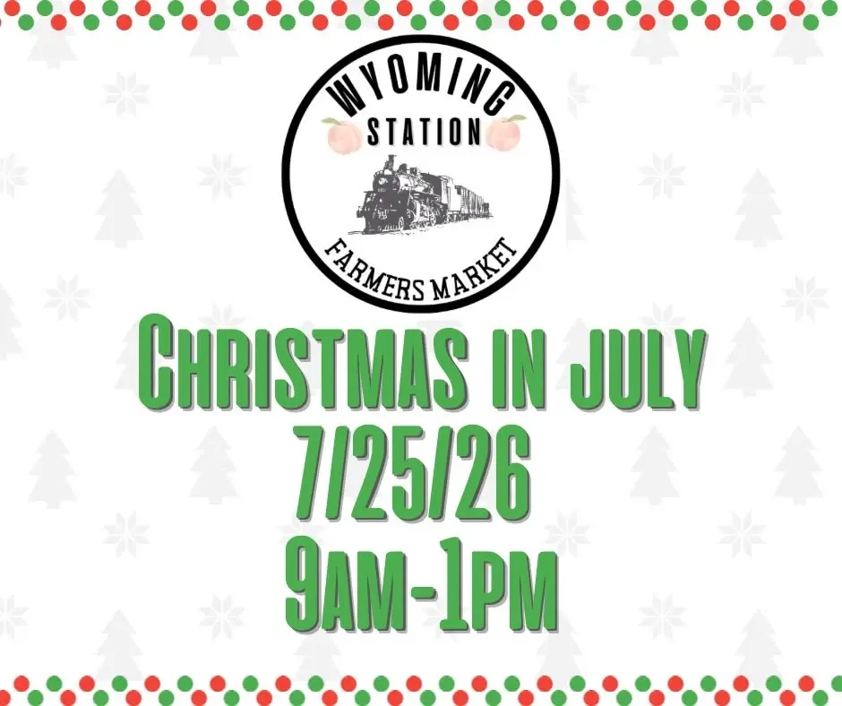 Christmas in July at Wyoming Station 