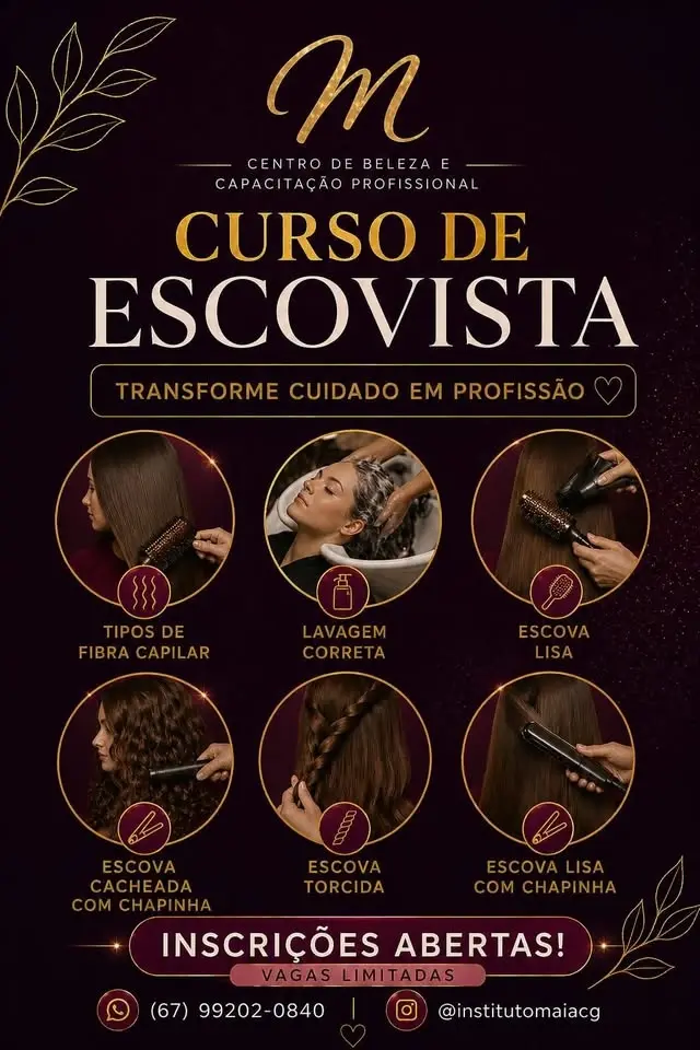 vagas de curso ilimitado 🤩