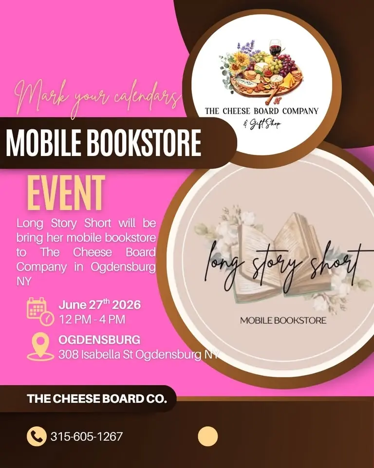 Long Story Short Mobile Bookstore Event 