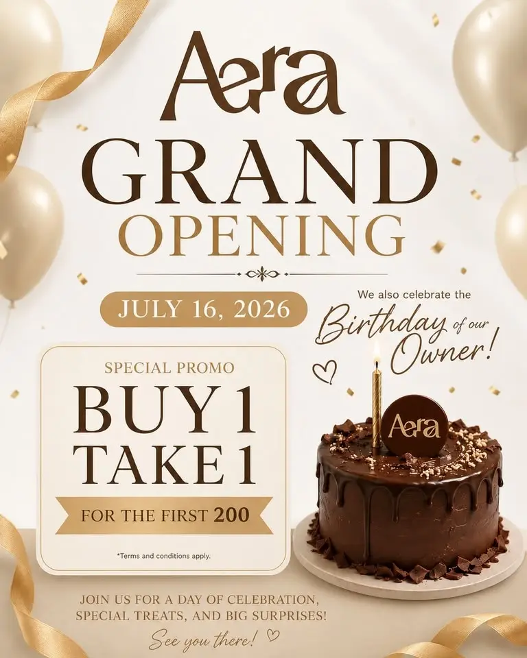 Grand Opening Aera Cafe