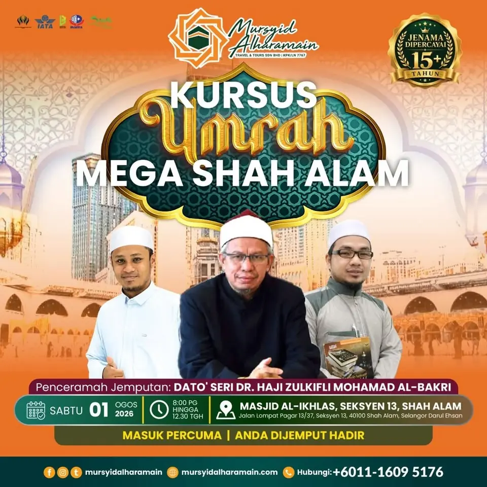 KURSUS UMRAH MEGA SHAH ALAM
