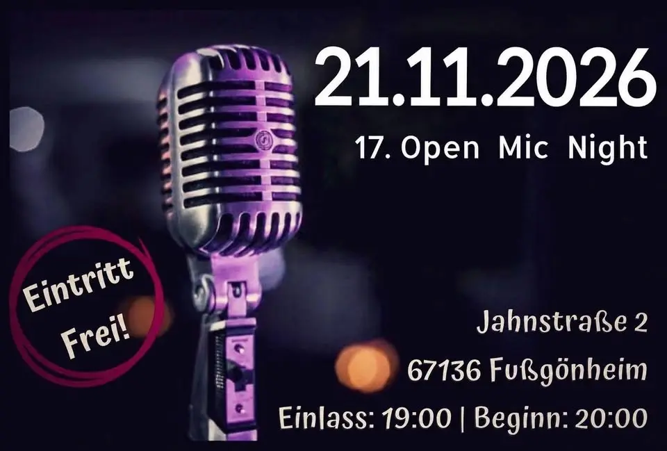 Open Mic Fußgönheim