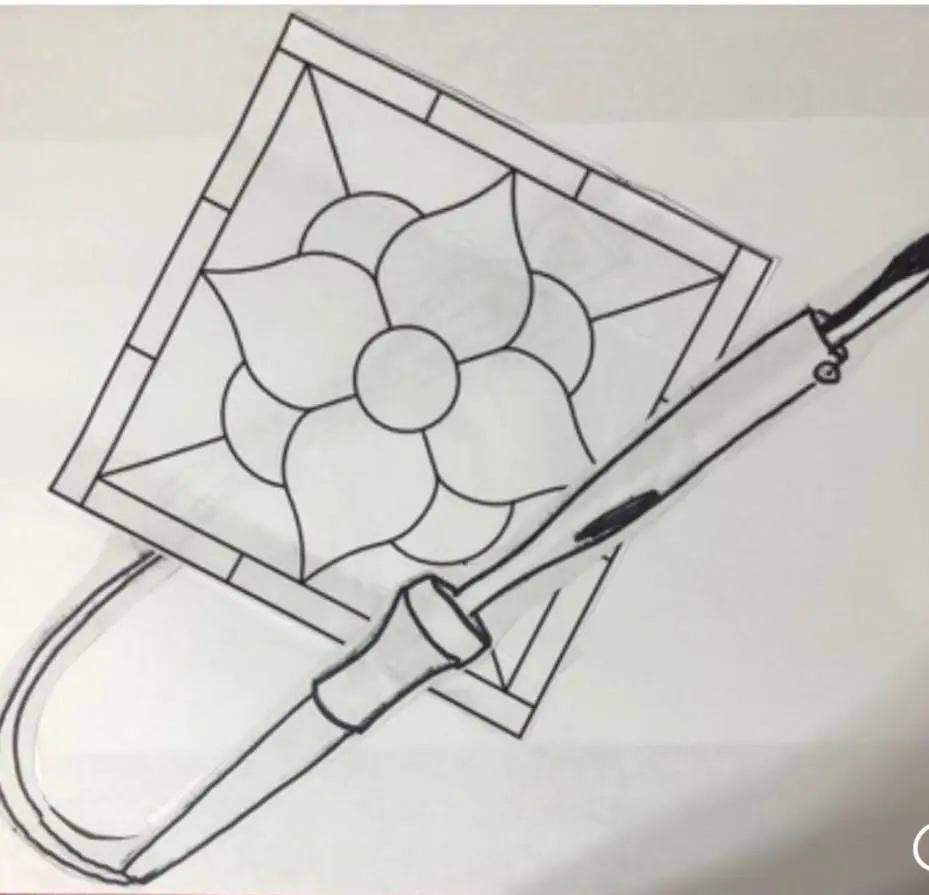 Folk Art Friday - Stained Glass