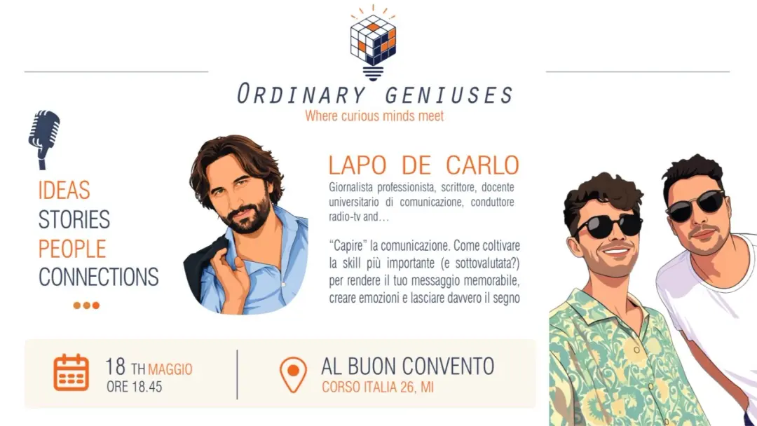 Aperitivo “comunicativo”. Impara come lasciare davvero il segno 🎯