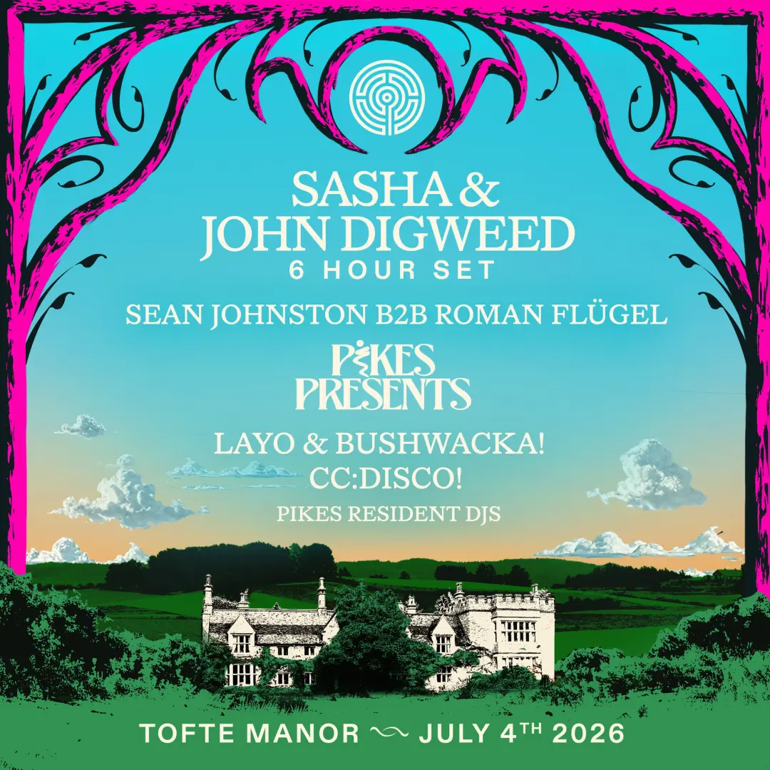 Labyrinth Open Air: Sasha & John Digweed (6 hour set) & Pikes presents