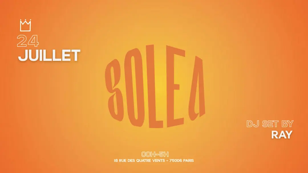 Vendredi - Solea Chez Prince Dj Set Commercial - Paris 6e