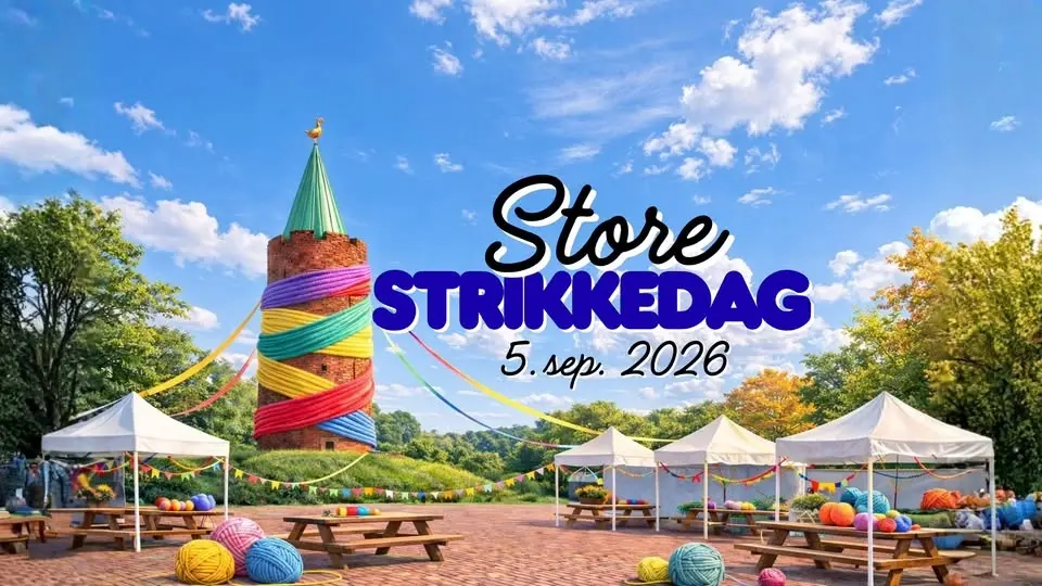 🧶 Store Strikkedag 2026 - GRATIS ADGANG! 🧶