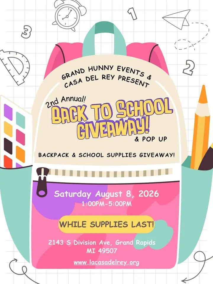 2nd Annual Back to School Giveaway & Pop Up