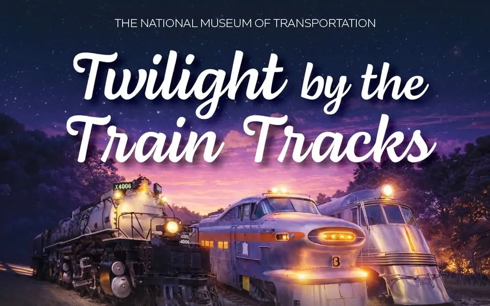 Twilight by the Train Tracks