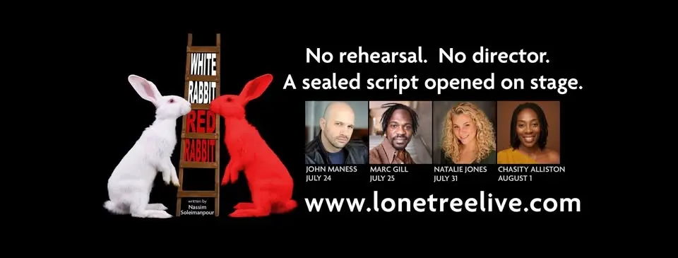 White Rabbit Red Rabbit presented by LoneTree Live