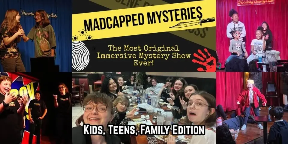 Madcapped Mysteries, Family Edition, Times Square NYC