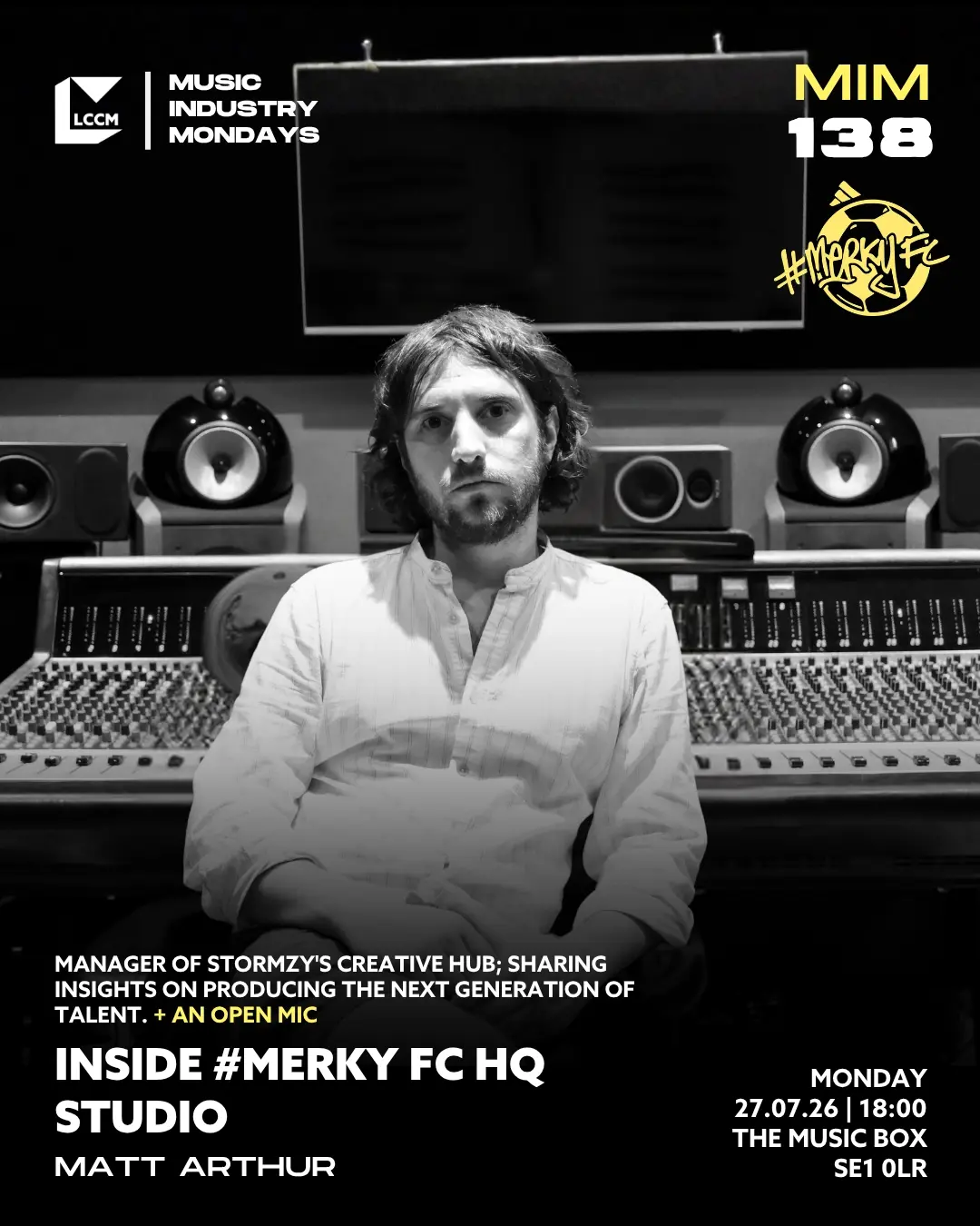 Music Industry Monday: Inside #Merky FC HQ Studio