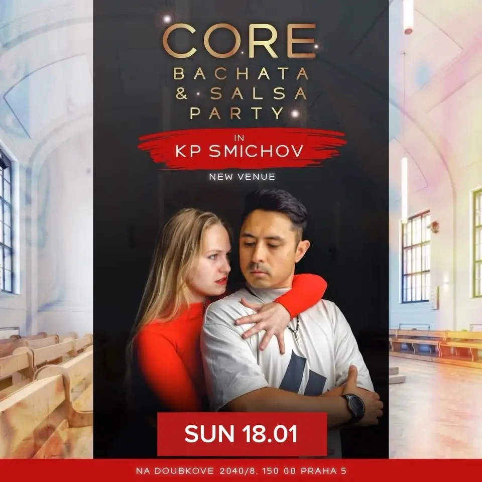 ⭐️ CORE BACHATA & SALSA PARTY in KP Smichov