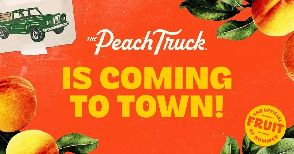 The Peach Truck @ Oviedo Mall!