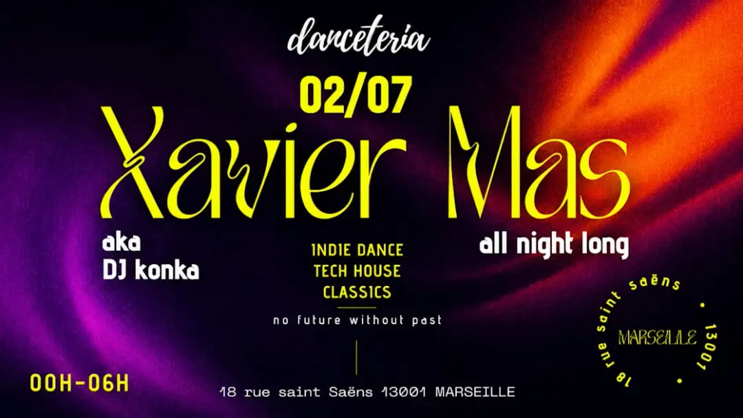 Xavier Mas (Aka Dj Konka) @ Danceteria