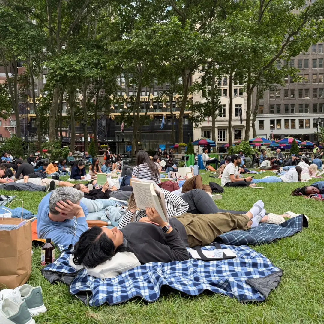 Pages in the Park! Greenpoint Chapter