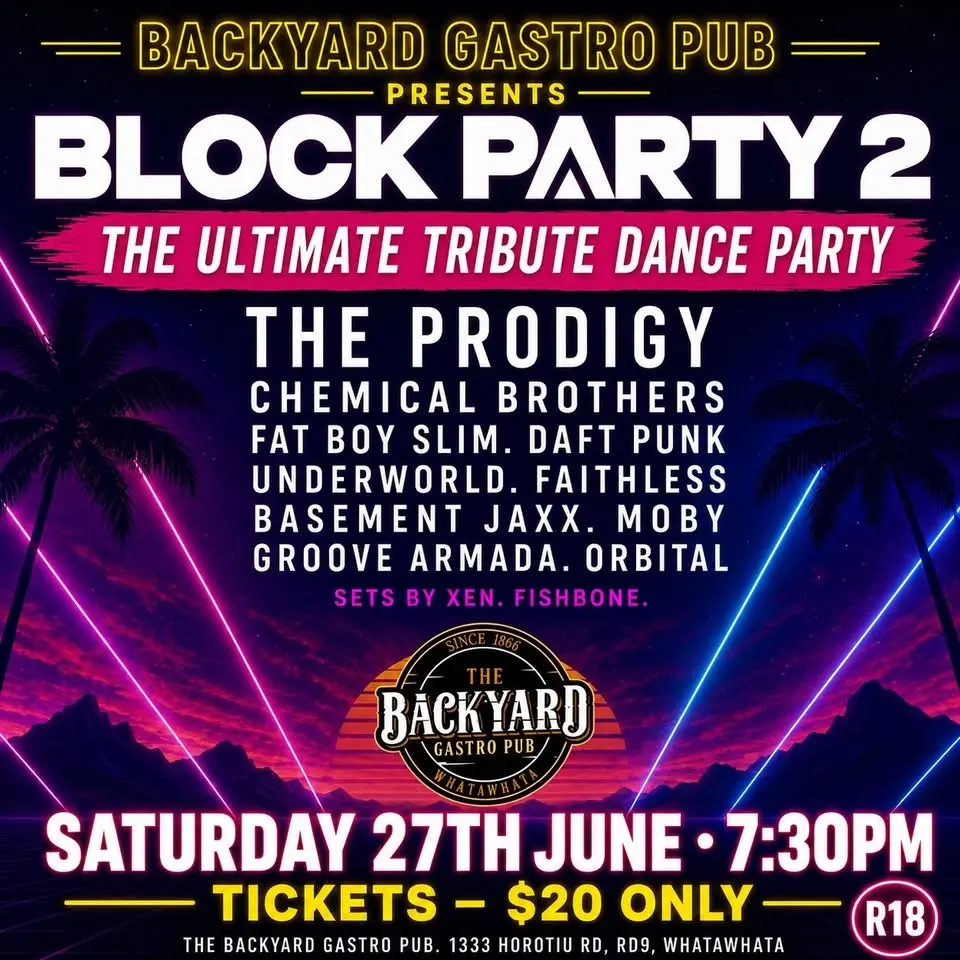     BLOCK PARTY 2 – The Ultimate Tribute Dance Party