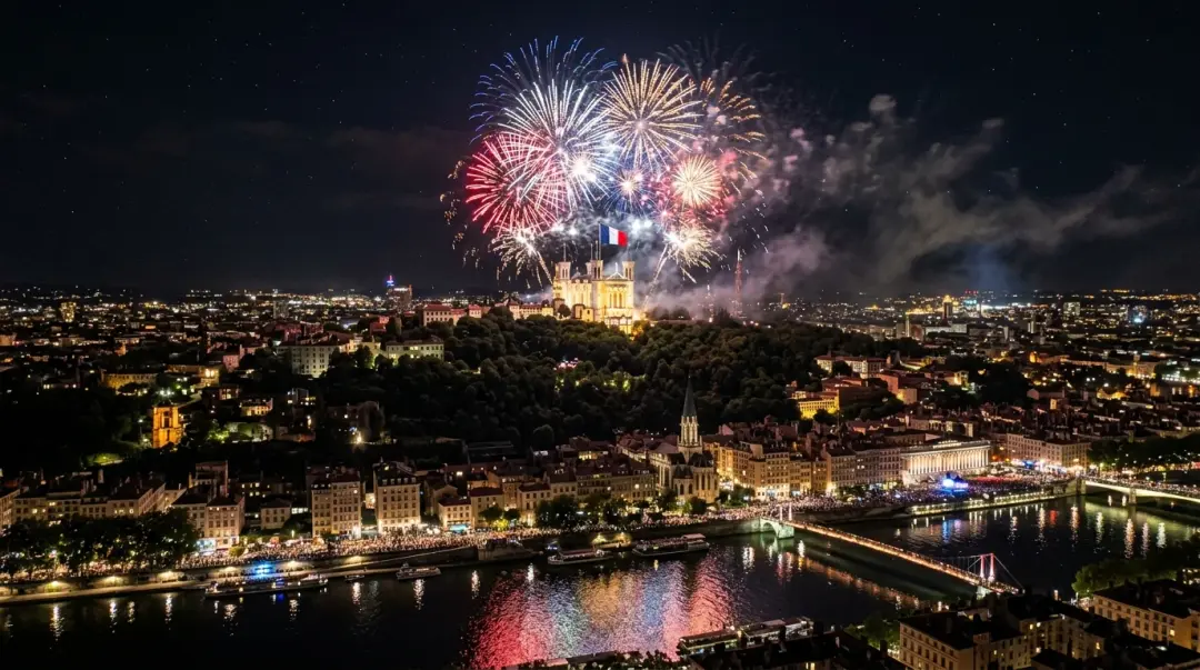 Feu d'artifice « Au plus près des étoiles »