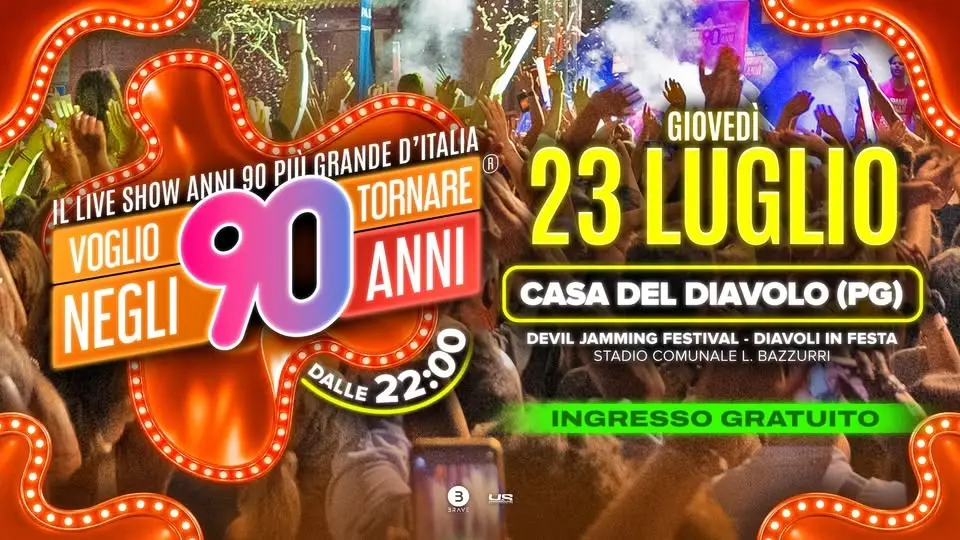 Voglio Tornare Negli Anni 90 ® • Casa del Diavolo (PG)