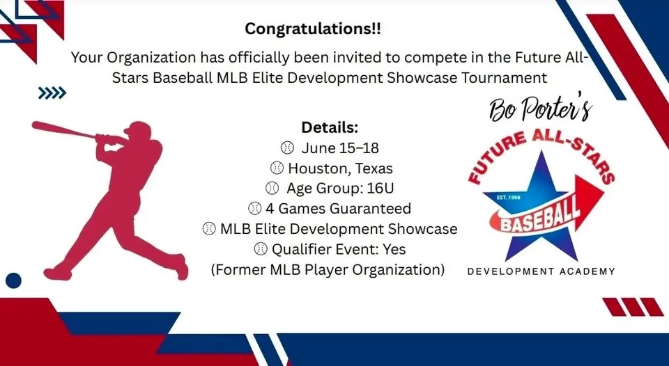 MLB ELITE DEVELOPMENT SHOWCASE