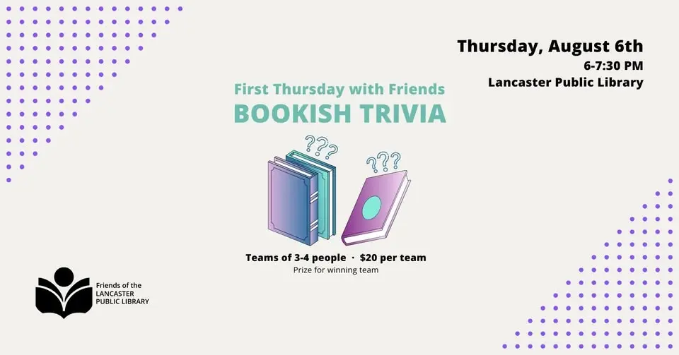 First Thursday with Friends: Bookish Trivia