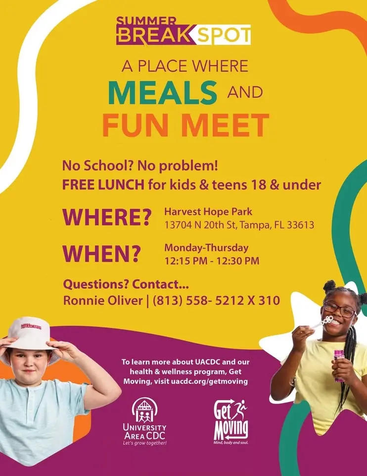 FREE LUNCH for Kids & Teens