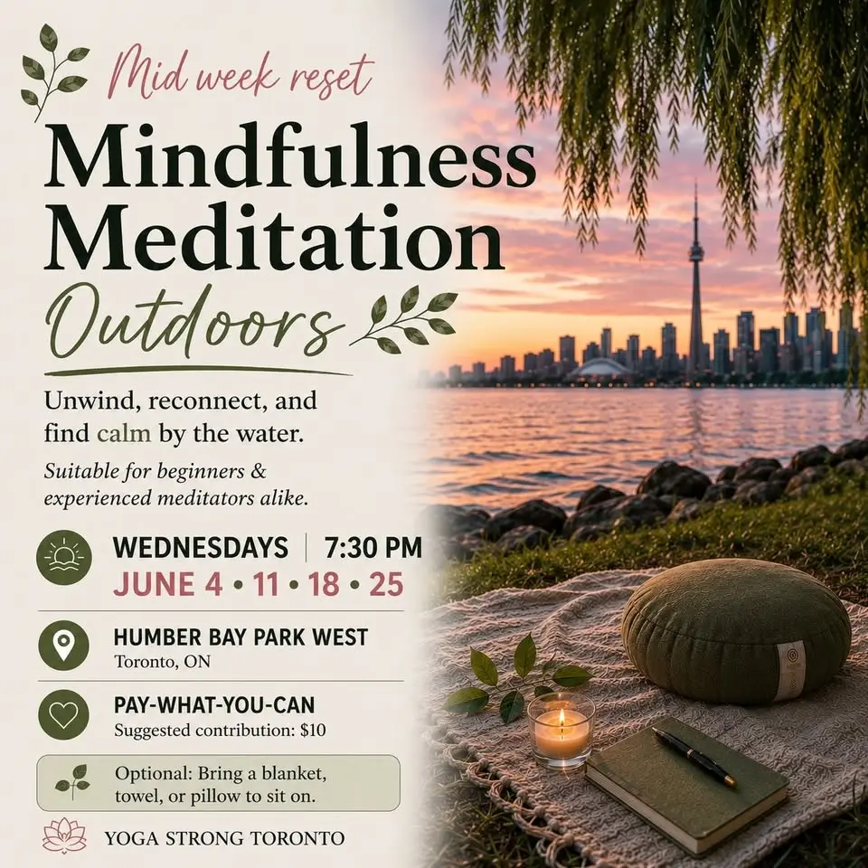 Mid-Week Reset Meditation in Humber Bay West Park