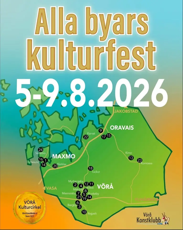 Alla byars kulturfest 5-9.8.2026