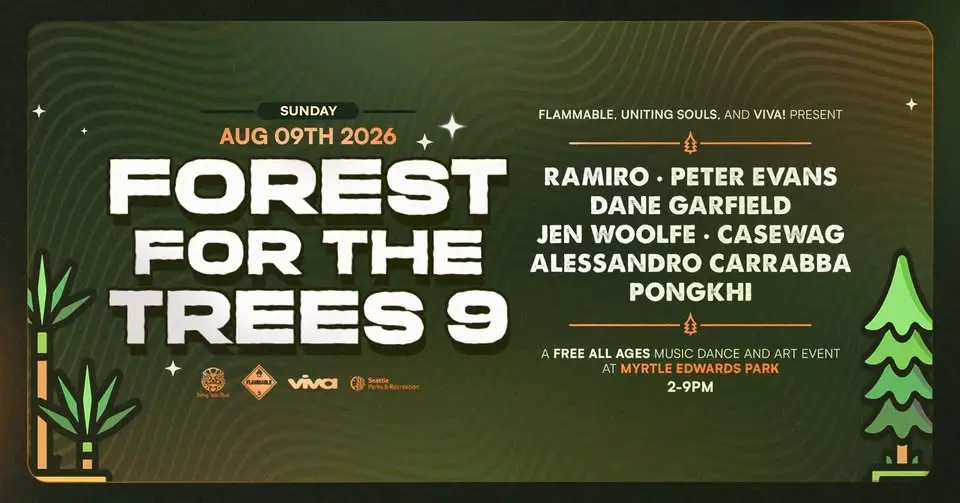 Forest For the Trees 9 - A Free All Ages Music and Art Event in the Park