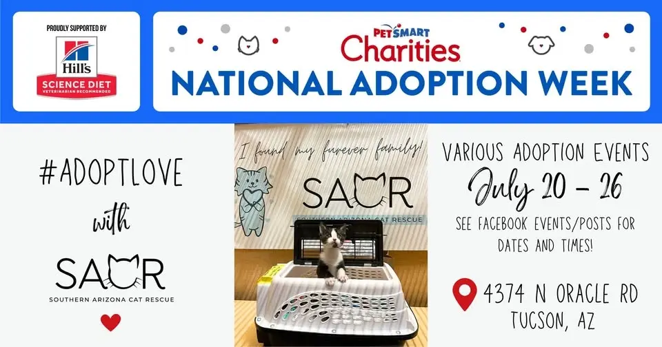 SACR Kitten/Cat PetSmart National Adoption Week Event!