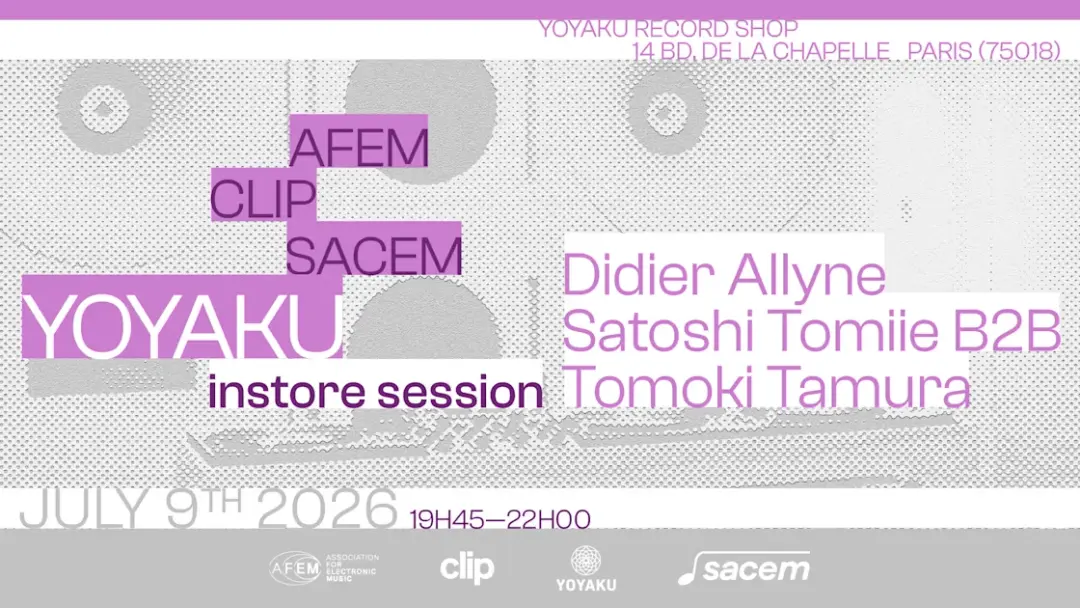 Instore Session With Satoshi Tomiie B2b Tomoki Tamura & More