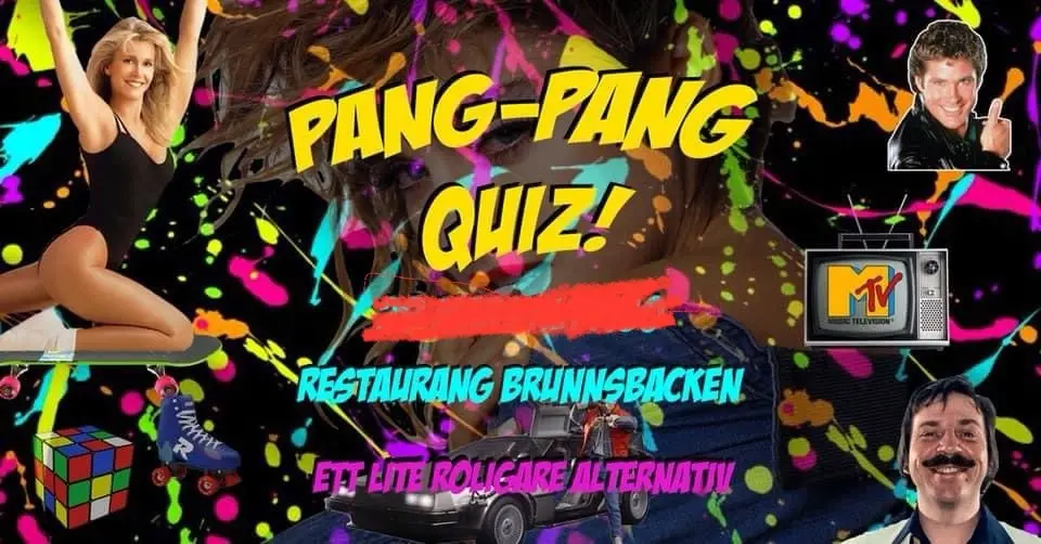 Pang-Pang Quiz-Ett lite roligare alternativ*80s*