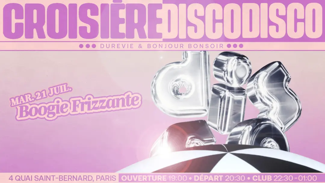 DISCO DISCO CROISIÈRE: Boogie Frizzante