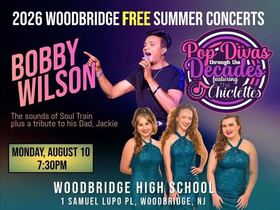 Pop Divas Through The Decades Featuring THE CHICLETTES~ plus BOBBY WILSON FREE OUTDOOR CONCERT