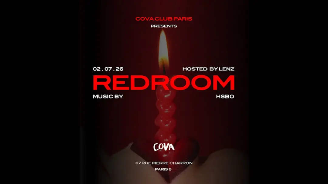 Redroom | Every Thursday At Cova Club Paris