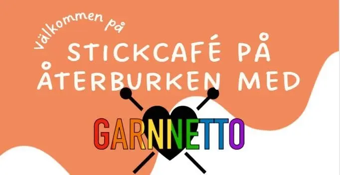 Stickcafé på Återburken 