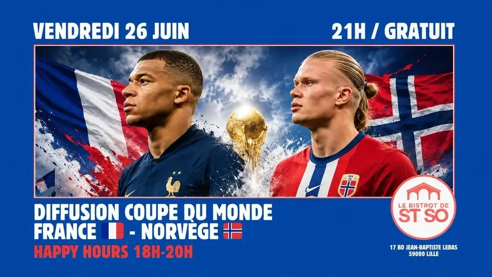 ⚽ DIFFUSION FRANCE 🇫🇷 vs 🇳🇴 NORVÈGE ⚽ GRATUIT