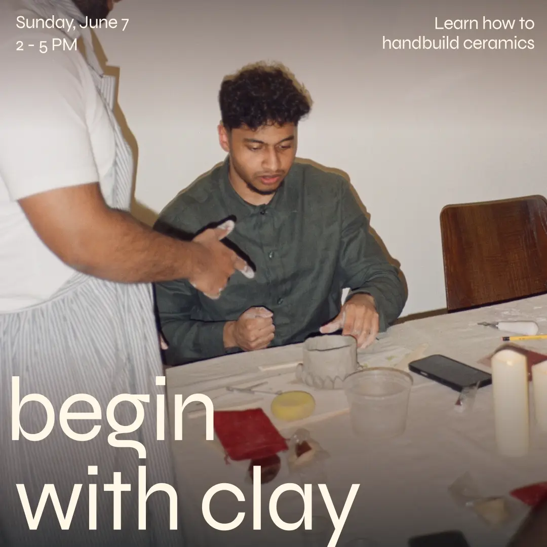 Begin with Clay: Intro to Handbuilding Pottery