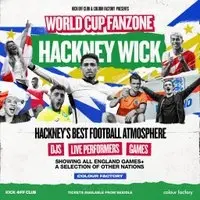 Hackney Wick Fanzone: England vs Ghana