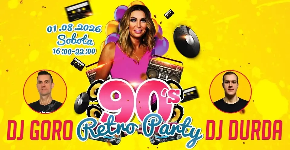 MUZYCZNE WSPOMNIENIA Z LAT 90's ORAZ 2000 ★ RETRO PARTY ★ DJ GORO ★ DJ DURDA ★