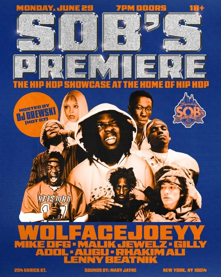 SOB'S PREMIERE: Hip Hop Showcase V.5