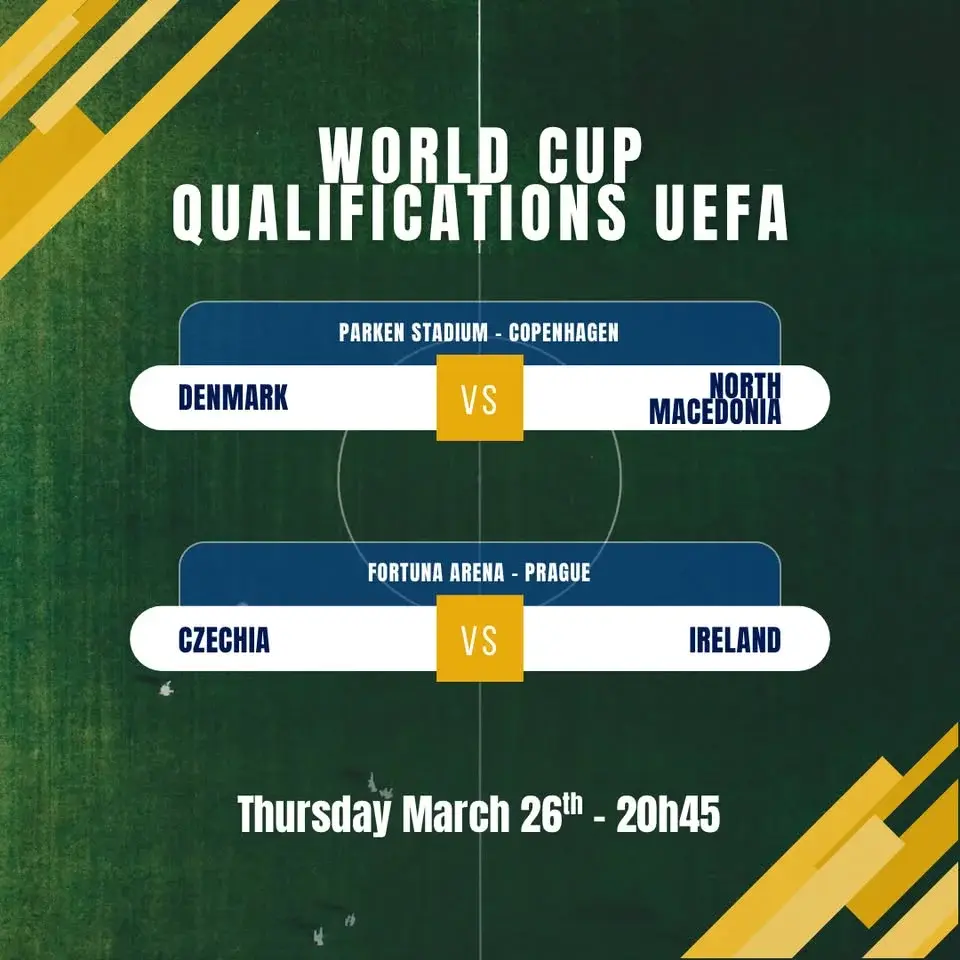 Denmark & Ireland Double-Header Qualifications