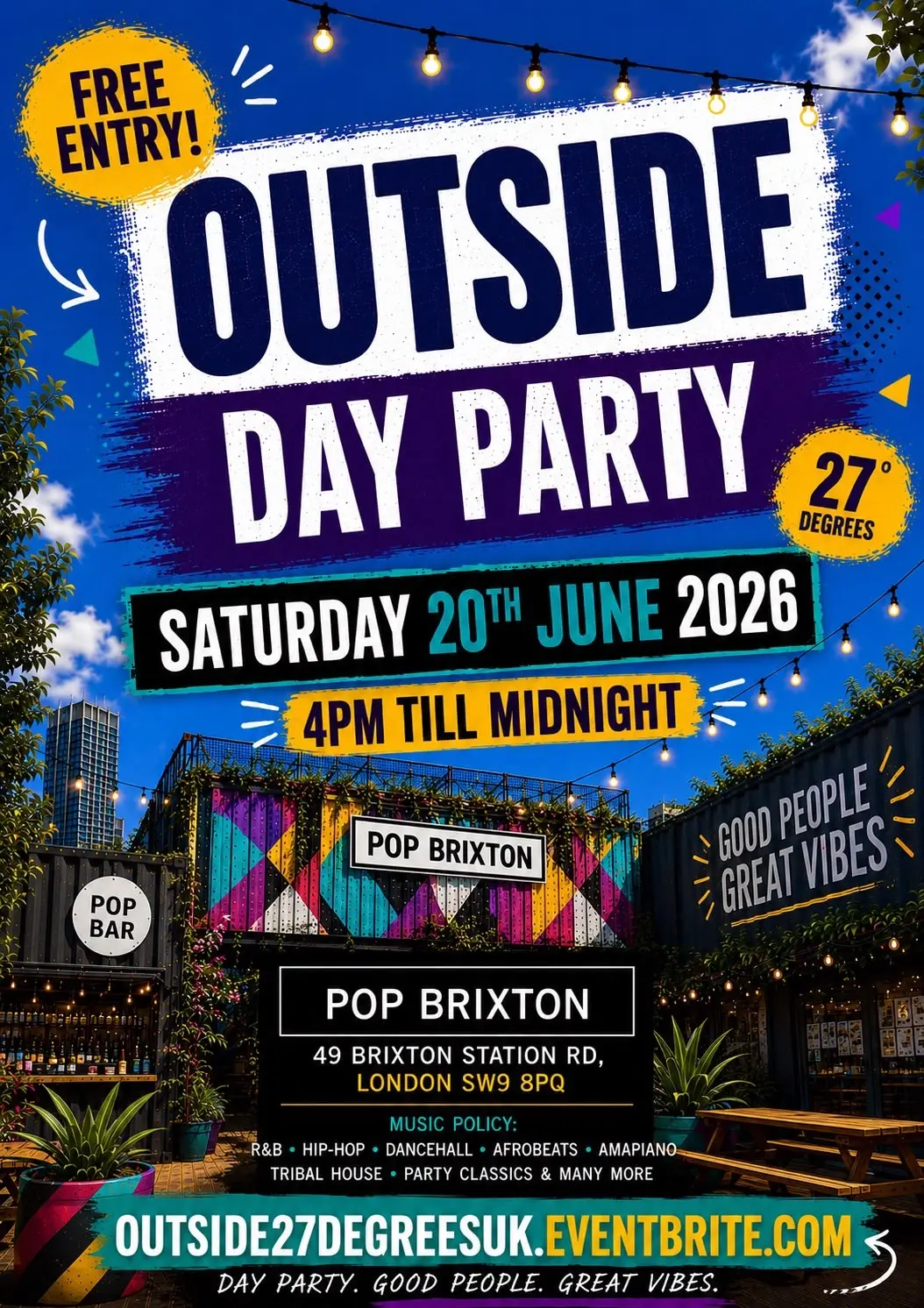 Outside Day Party - LDN