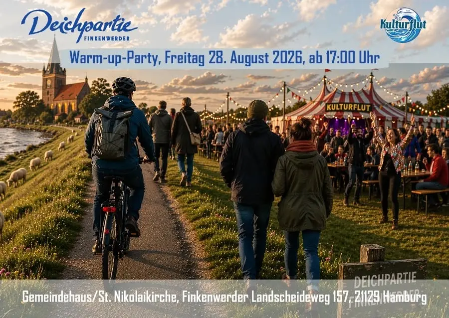 Warm-up-Party zur Deichpartie Finkenwerder 2026