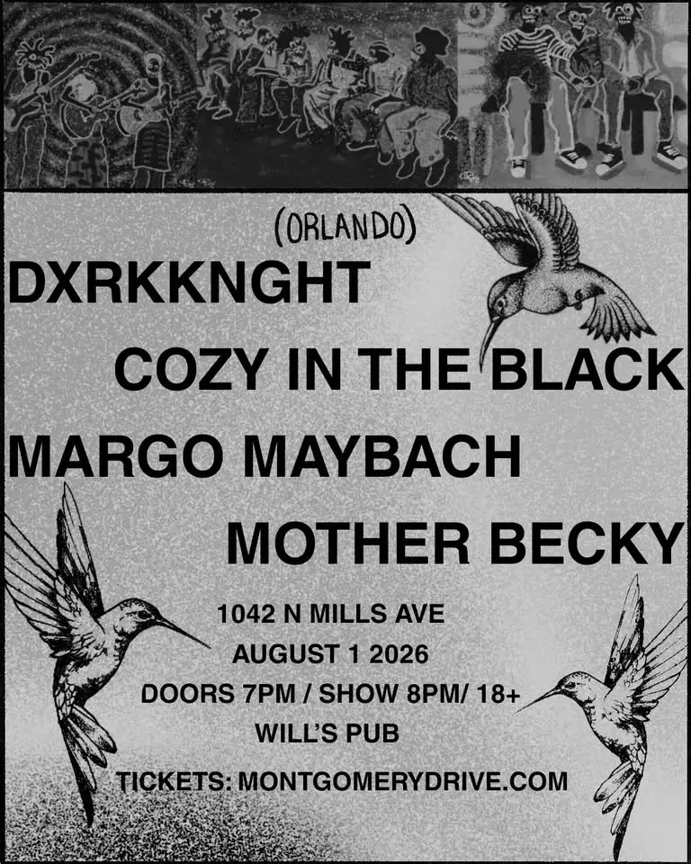 Dxrkknight, Cozy In The Black, Margo Maybach, and Mother Becky at Will's Pub - Orlando, FL