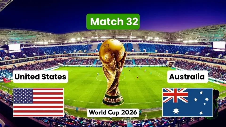 World Cup 26: Group D: United States vs. Australia - Match 32